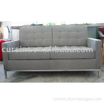 Fabric florence knoll sofa-loveseat